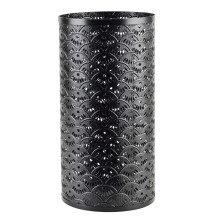 Parasolnik metalowy CEDRIC CEDRIC 24x24x45 cm czarny 1 szt.