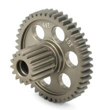 RC Aluminum Differential Spool Gear 44T for Tamiya Clod Buster 1/10 Monster Truck 4x4x4 Locked Axle Upgrade