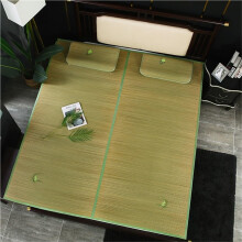 Cooling Sleeping Pad 120x195cm Breathable QuickDrying Grass Mat for Hot Weather Home Dorm Travel