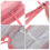 Compacte Elektronische Kabel Organizer Tas Waterdicht Roze 3
