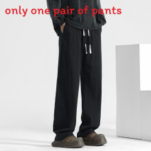 (Black,M)Atmungsaktive Herrenhose Baumwolle Leinen lässige lockere Hose für Sommerausflüge