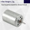 1.5-9V 4000R/MIN Speed Output High Torque 17mm Electric  Motor 4