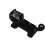 Decorative Ceramic Toothbrush Rack With 3 Slots-Black 1