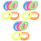 15Rolls Long Highlighter Tape for Book Notes Assorted Colors Pet 2