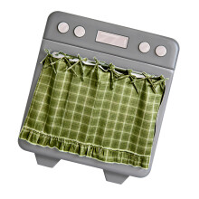 Stylish Handcraft Oven Skirt Curtain Providing Elegant-C