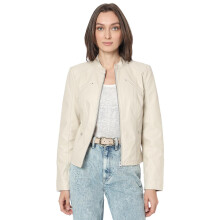 Vero Moda Dames Regular Fit Beige Jas