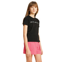 Vero Moda Meisjes Regular Fit Zwarte T-Shirt
