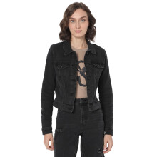 Vero Moda Dames Regular Fit Zwarte Jas