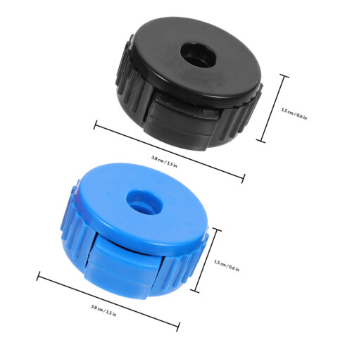 6Pz Kit Rapido Per Piatti Batteria Tappi Resistenti Colorati 1