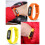 (blue)Podómetro digital LCD muñeca paso correr distancia gritar reloj contador 4