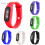 (blue)Podómetro digital LCD muñeca paso correr distancia gritar reloj contador 7