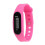 (pink)Digital Lcd Pedometer Wrist Step Run Walking Distance Crie Counter Watch 8
