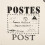 Cassetta Postale Da Muro in Ferro Beige Stile Vintage Americano 3