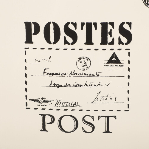 Cassetta Postale Da Muro in Ferro Beige Stile Vintage Americano 2