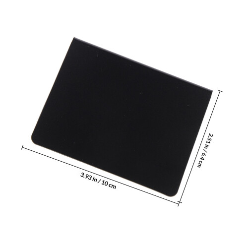 10St Compact Zwart Desktop Acryl Krijtbord Met Wisselbare 1