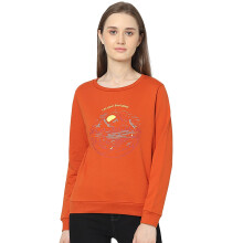 Vero Moda Φούτερ Regular Fit (118151901_Χρυσή Φλόγα_L)