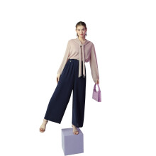 Vero Moda Flared Bukser (299465701_Navy Blazer_L)