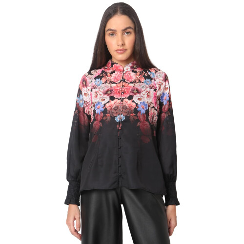 Vero Moda Dames Regular Fit Zwarte Top