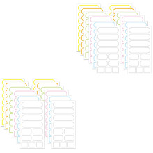 Étiquettes Marquage Autocollantes Portables Couleurs Variées