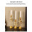 Candlestick Holders,Iron Gold Candlestick Holders Decorative-L 3