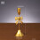 Candlestick Holders,Iron Gold Candlestick Holders Decorative-L 6