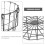 Table Top Metal Wire Mesh Basket With Handle - Black 4