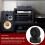 4Pz Isolanti in Gomma Per Speaker E Subwoofer Neri 3