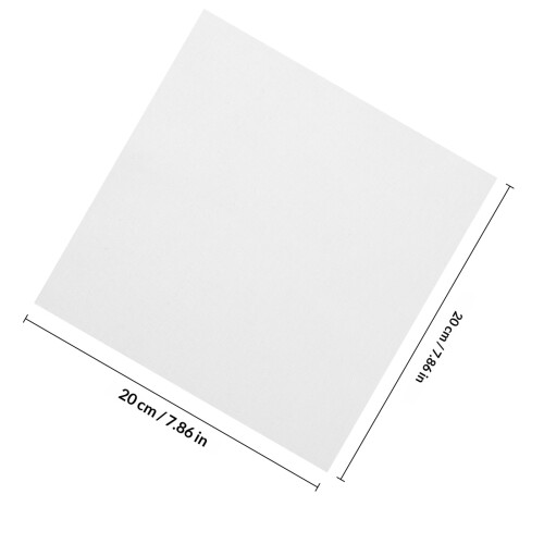 10Pz Tessuto Bianco Cotone Per Ricamo A Mano E Cucito 1