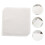 10Pz Tessuto Bianco Cotone Per Ricamo A Mano E Cucito 4