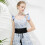 Larga Kimono Tessuto Stile Nero 3