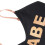 Stylish Letter U-Back Bra Free Size 40-70kg Black 4