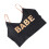 Stylish Letter U-Back Bra Free Size 40-70kg Black 5