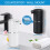 Automatic Soap Dispenser Touchless Smart Sensor, 4Level Foaming Control, Rechargeable 350ml Wall Mount White 2
