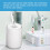 Automatic Soap Dispenser Touchless Smart Sensor, 4Level Foaming Control, Rechargeable 350ml Wall Mount White 4