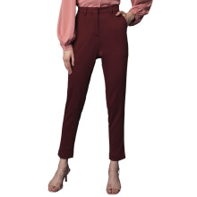 Vero Moda Skinny Fit Bukser (10297709_Maroon Banner_S)
