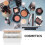 Portabler Makeup- Und Kunstzubehörhalter Mit Variablen Fächern 5