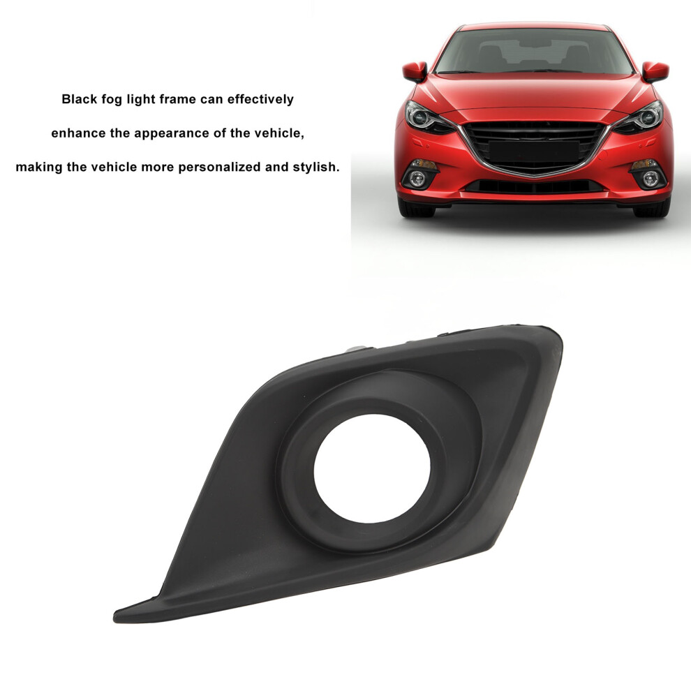 Replacement Fog Lamp Cover Left Mazda 3 2014-2016 Light 7293282944657