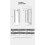 Automatic Dual Chamber Soap Dispenser 500ml Wall Mounted Touch IPX5 Waterproof White 2