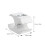 Langlebige Rollstuhl Rohrschelle Silbernem Aluminium Robust 2