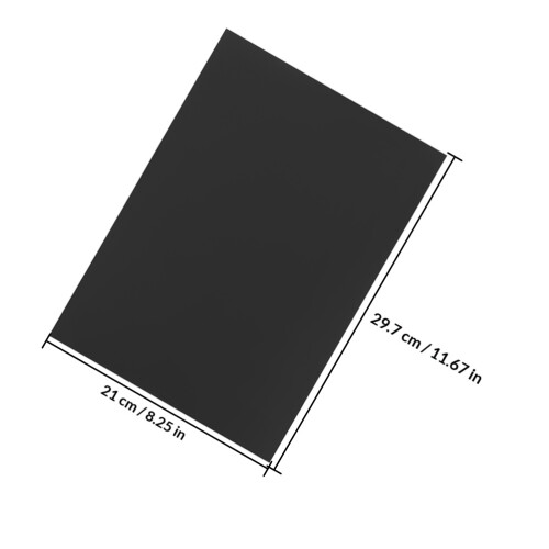 Schwarzes Kartonpapier Für Scrapbooking Einladung 1