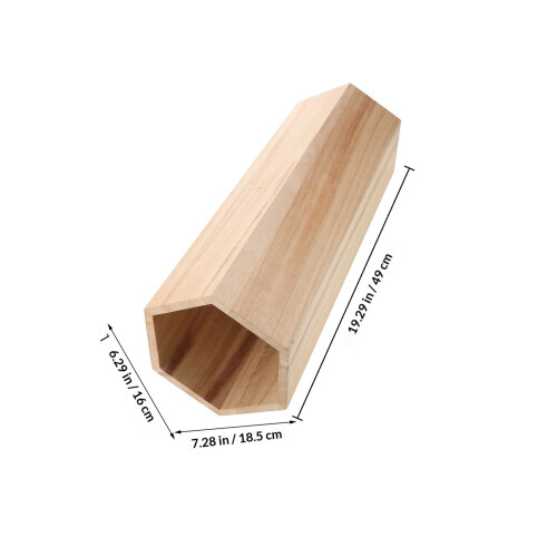 Holz Regenschirmständer Hellgelb Elegant Und Langlebig Zuhause 1