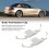 2PCS Brake Pad Retainer Clip 34116798879 for E81 4