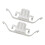 2PCS Brake Pad Retainer Clip 34116798879 for E81 9