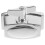 Tom Drum Kit in Ferro Placcato Argento Base Regolabile 11