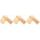 6St Khaki Gnocchi Board Set Met Deegschraper Voor Keuken 3