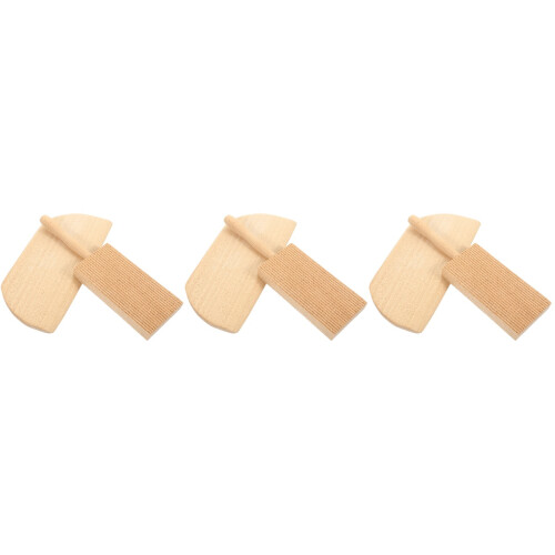 6St Khaki Gnocchi Board Set Met Deegschraper Voor Keuken 2