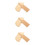 6St Khaki Gnocchi Board Set Met Deegschraper Voor Keuken 7