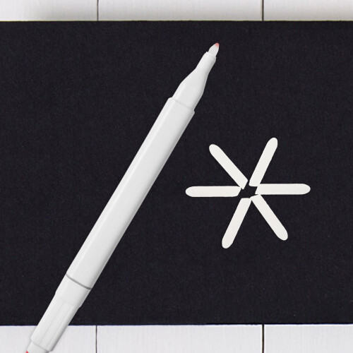 10St Fijne Pennenvulling Polyester Universele Marker Vervangtips 2