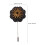Spilla Uomo Legno Nero Design Creativo E Attraente 2