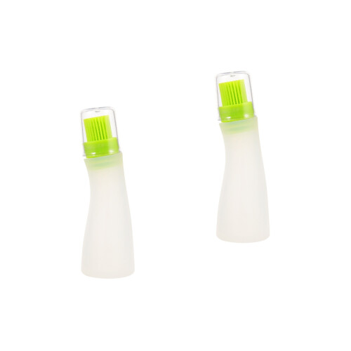 2St Wit Silicone - En Sauskwast Met Praktisch Thuis 2